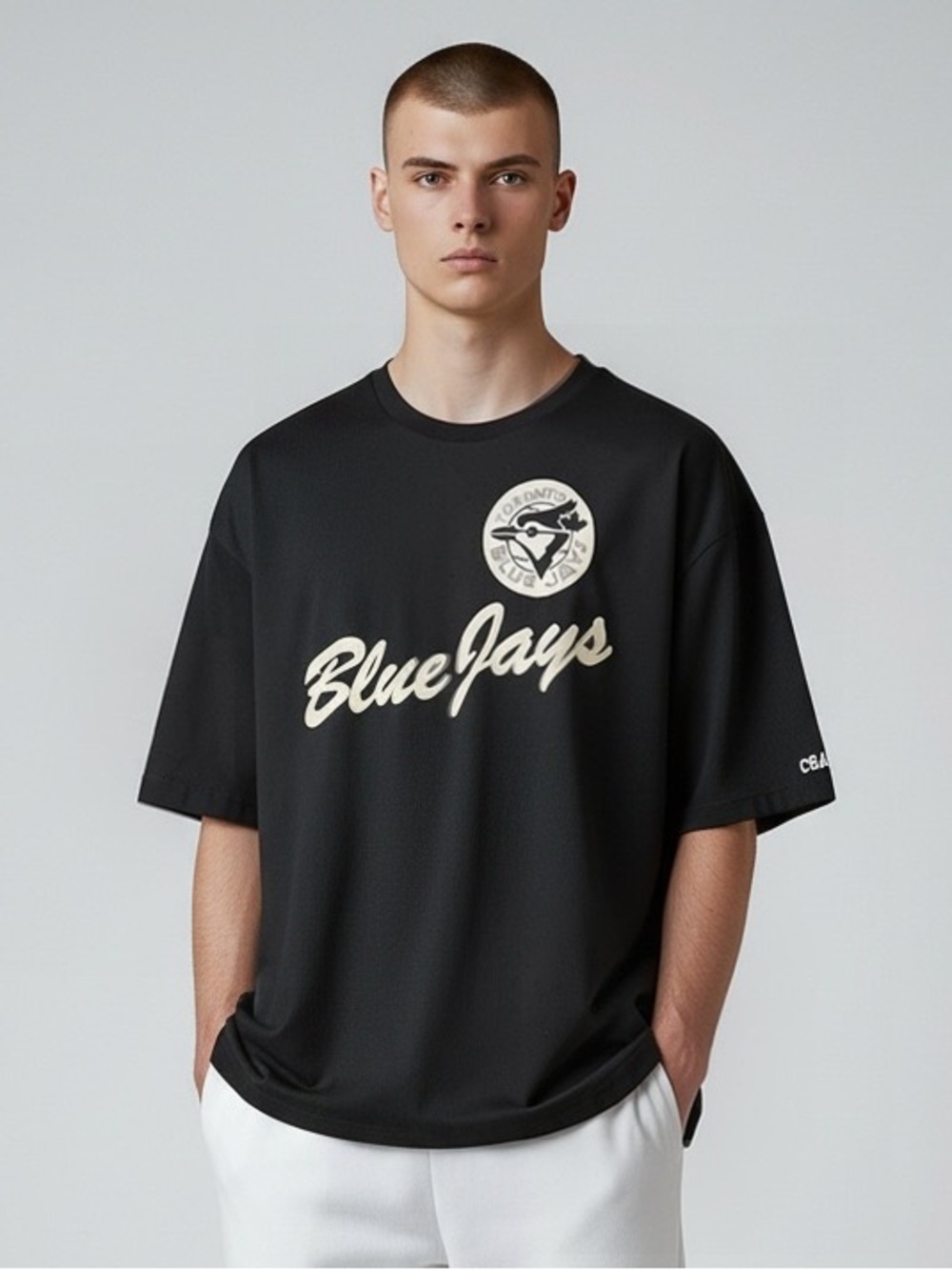 BlueJays Short Sleeve Graphic Tee - Black